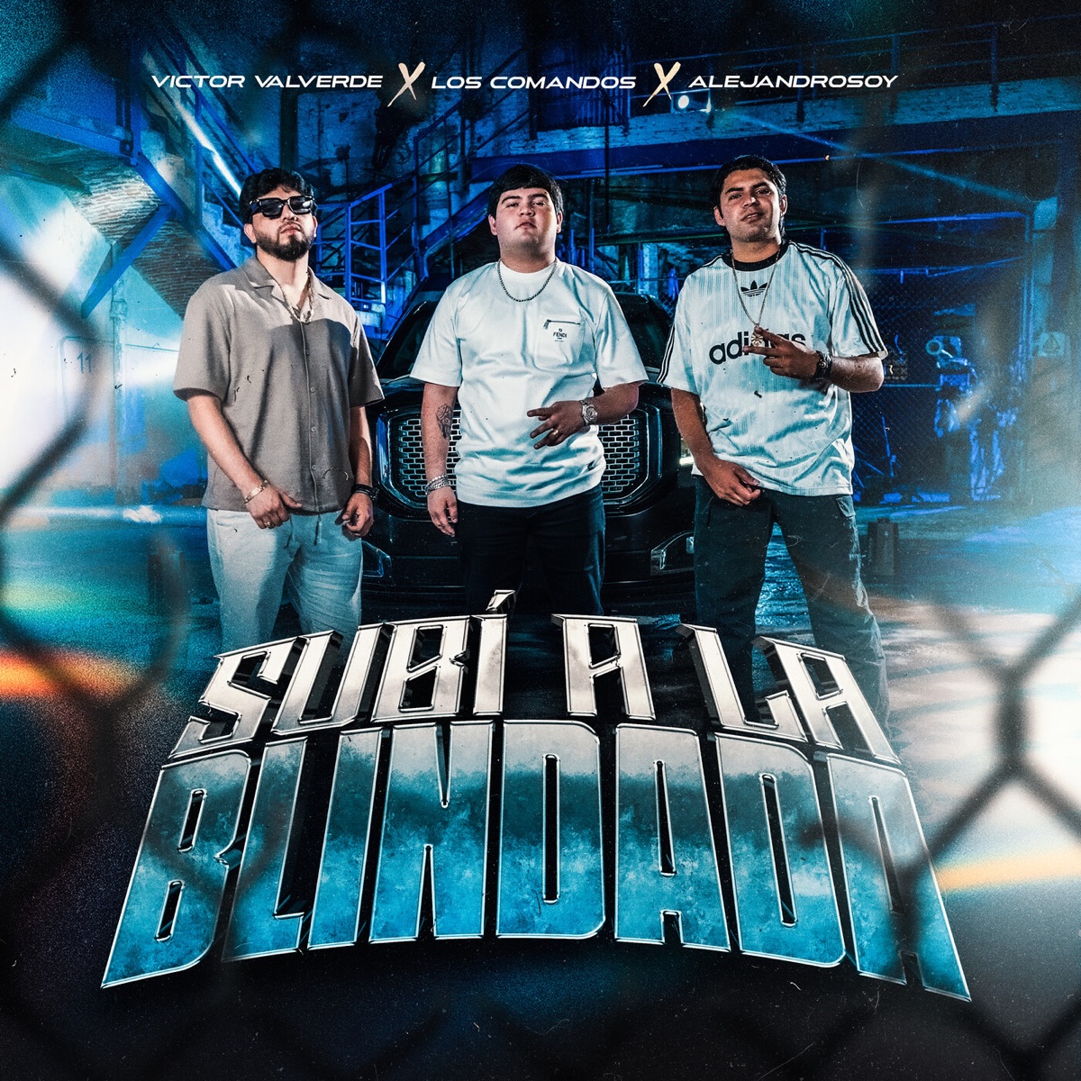Subí a la Blindada - Single by Victor Valverde, Los Comandos & Alejandrosoy album cover