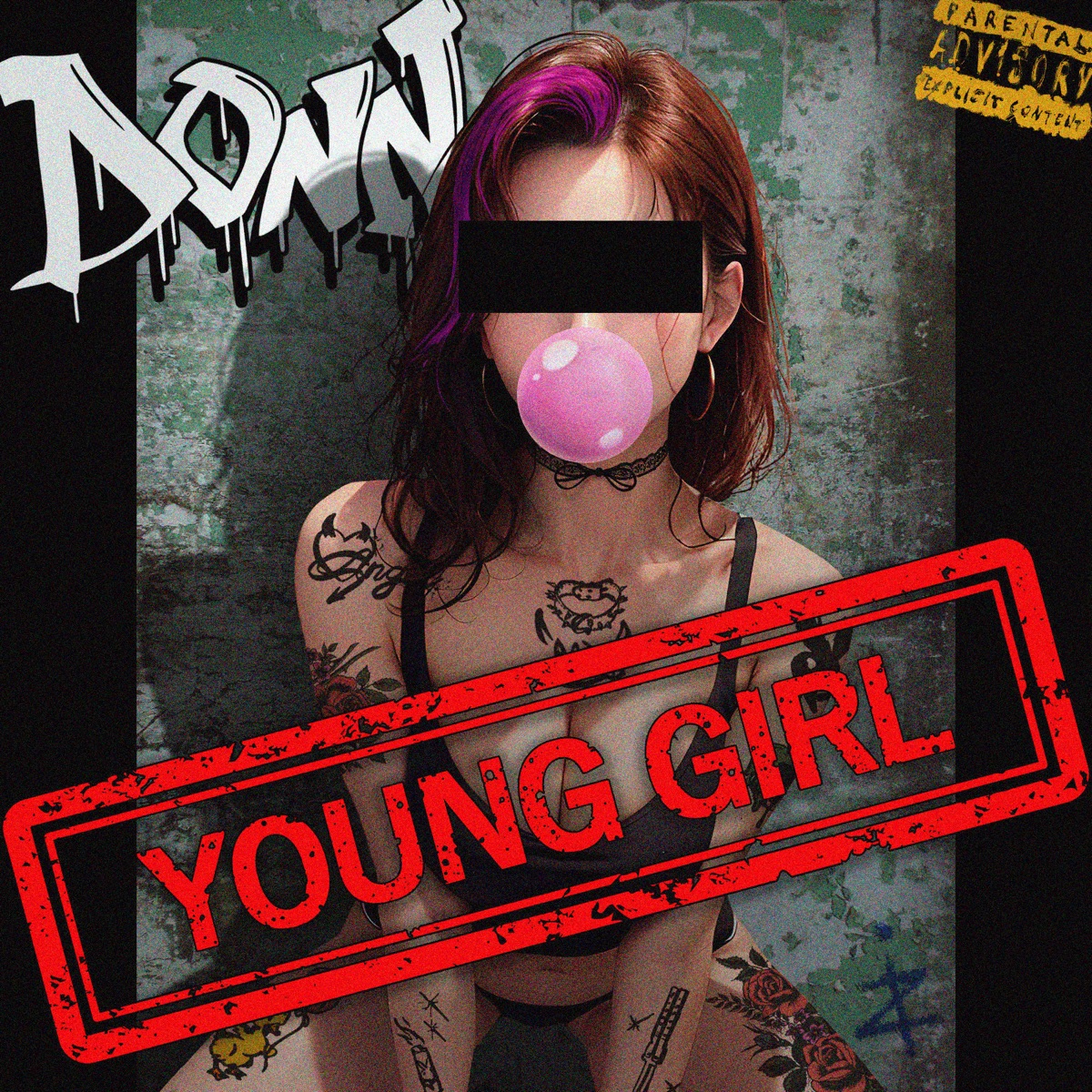 Young Girl - Single by Donn album cover