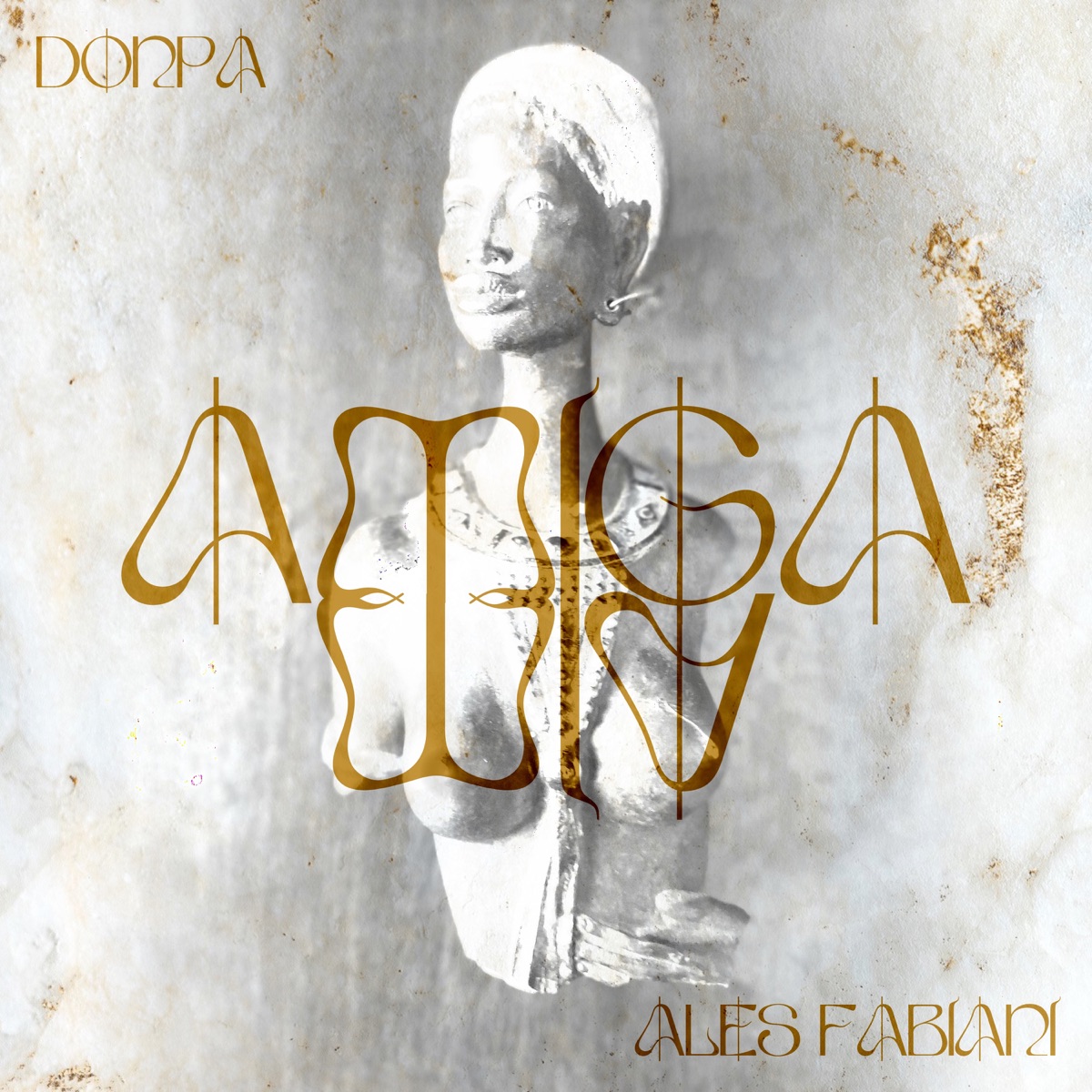 Amiga Mía - Single by Donpa & Ales Fabiani album cover