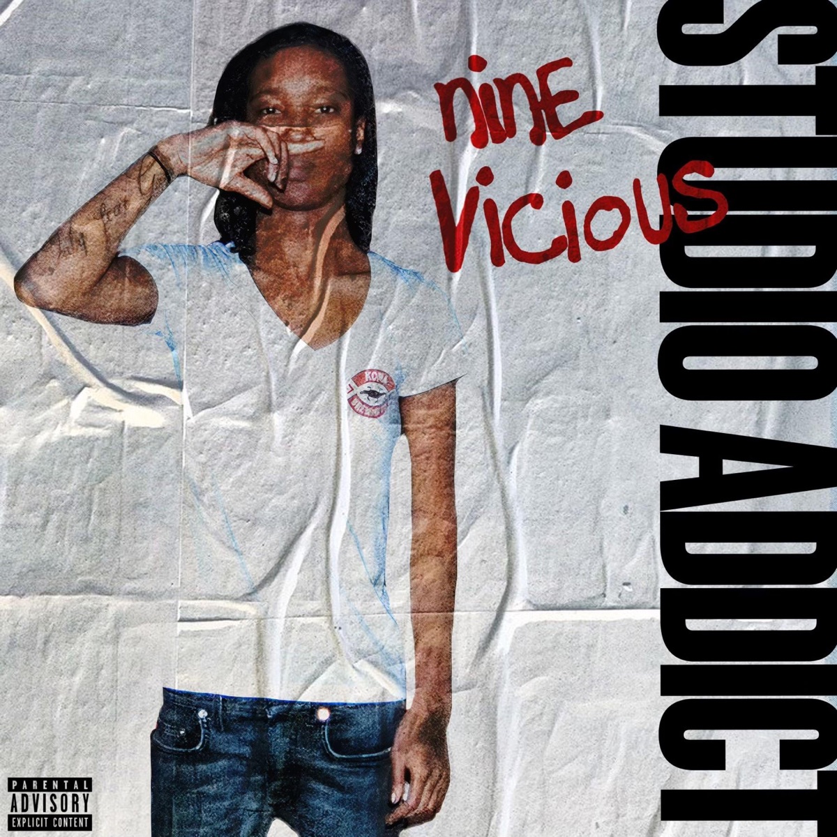 Studio Addict by Nine Vicious album cover