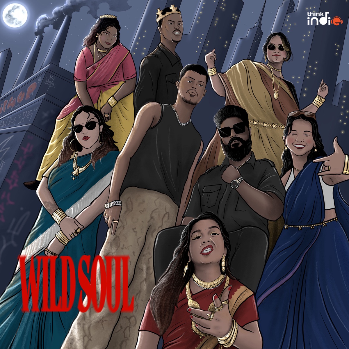 Wild Soul (From "Think Indie") - Single by Madurai Souljour & Wild Wild Women album cover
