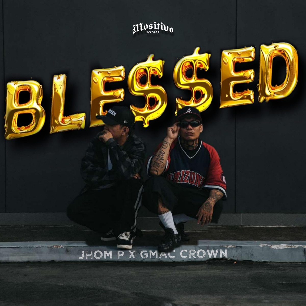 BLESSED (feat. Gmac Crown) - Single by Jhom P. album cover