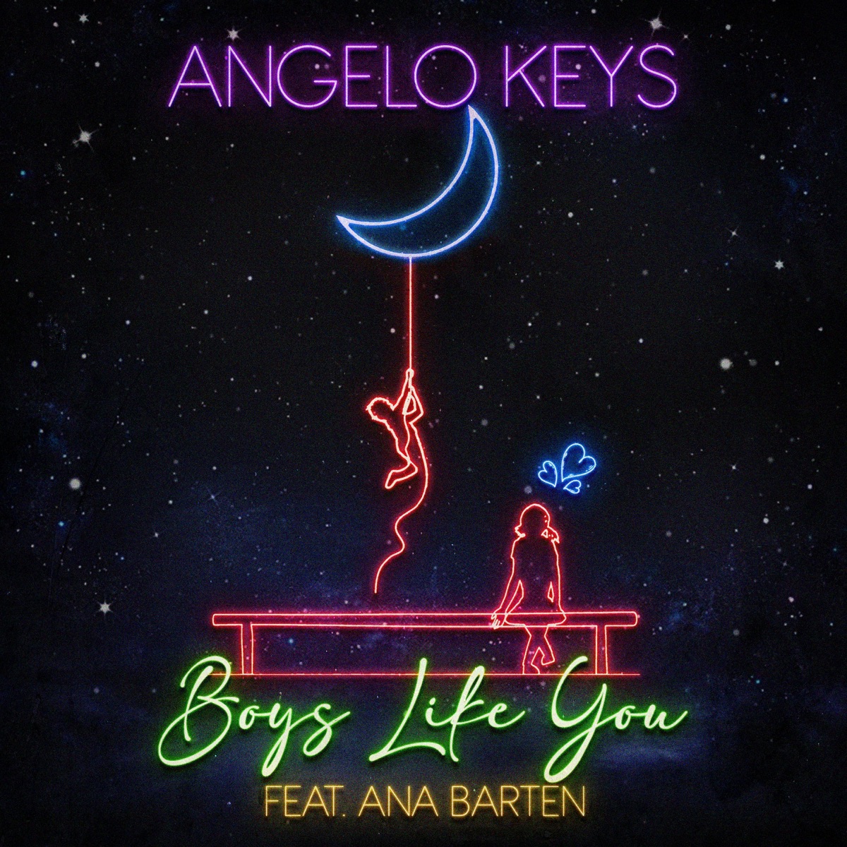 Boys Like You (feat. Ana Barten) - Single by Angelo Keys album cover