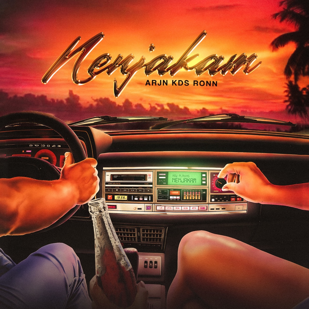 Nenjakam - Single by ARJN, KDS & RONN album cover