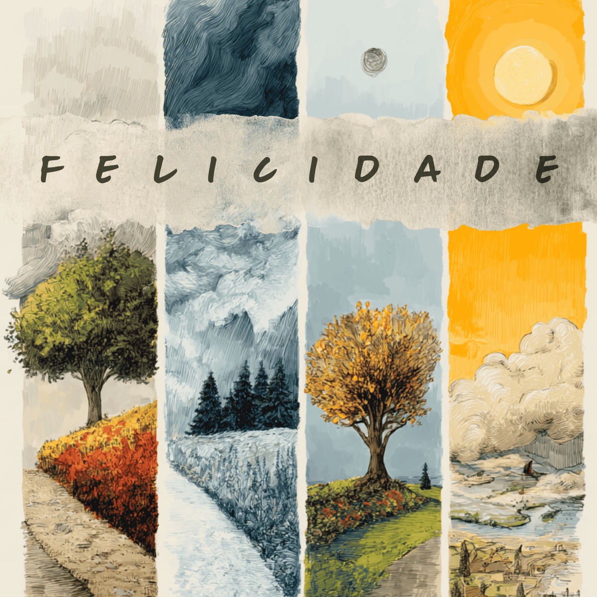 Felicidade - Single by Tum Tum Tum album cover