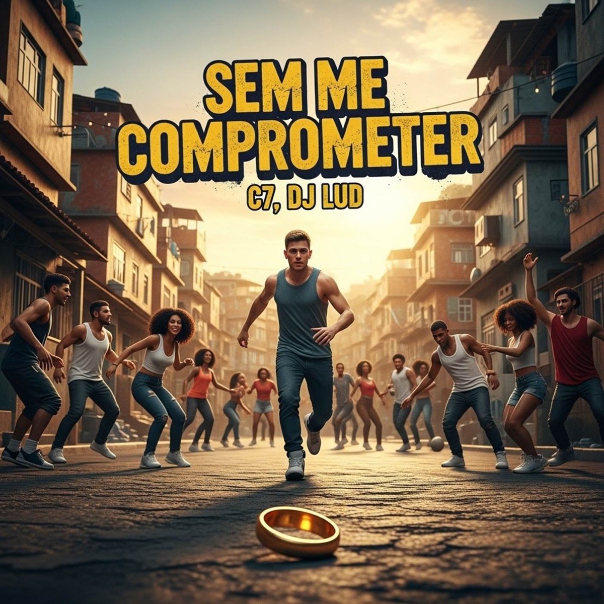 SEM ME COMPROMETER - Single by C7 & DJ LUD album cover