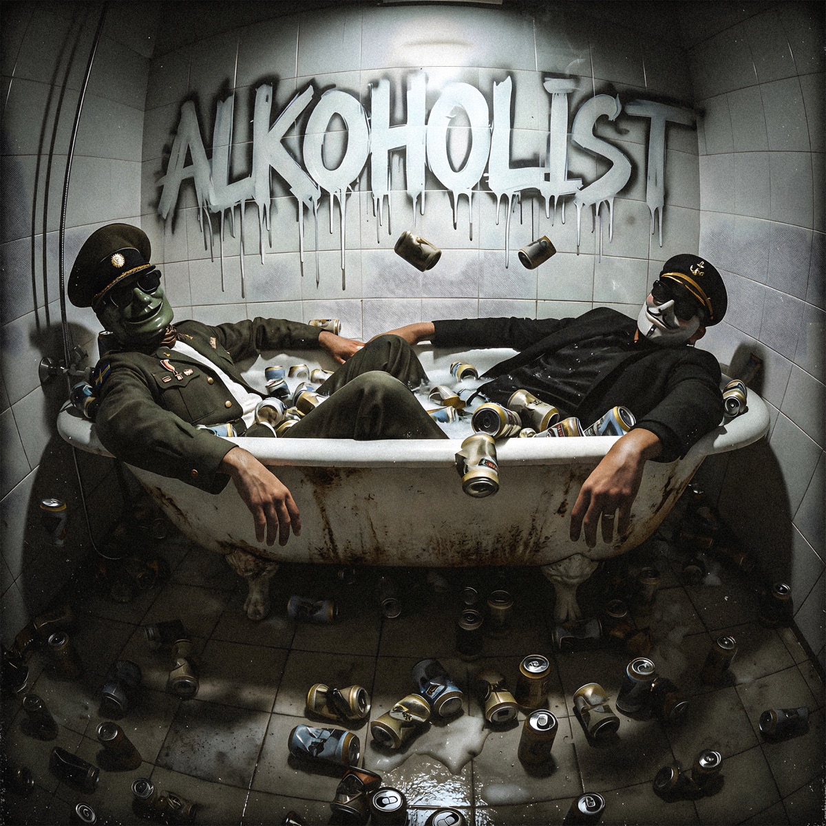 ALKOHOLIST - Single by Kaptenen & Prilla Generalen album cover