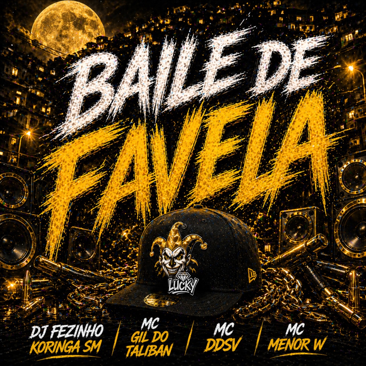 Baile de Favela - Single by DJ FEZINHO KORINGA SM, MC Gil do Taliban, MC Ddsv & Mc Menor w album cover