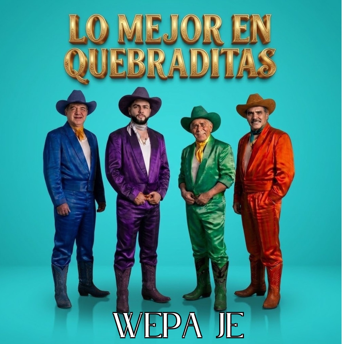 Lo Mejor En Quebraditas by wepa je album cover