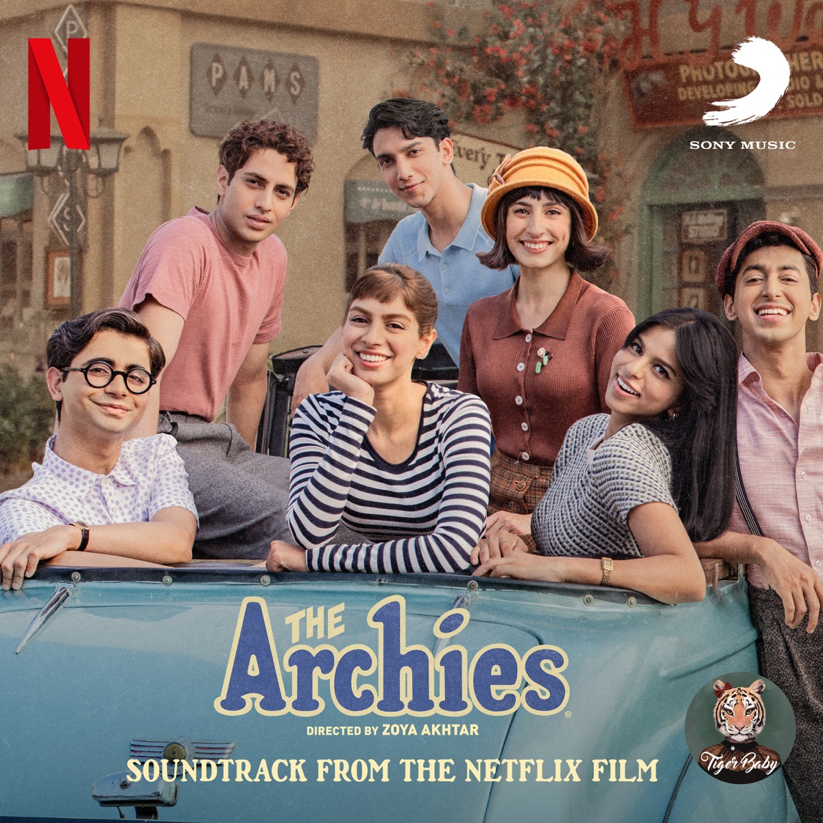 The Archies (Original Motion Picture Soundtrack) by Ankur Tewari, The Islanders, Shankar Ehsaan Loy & Dot. album cover