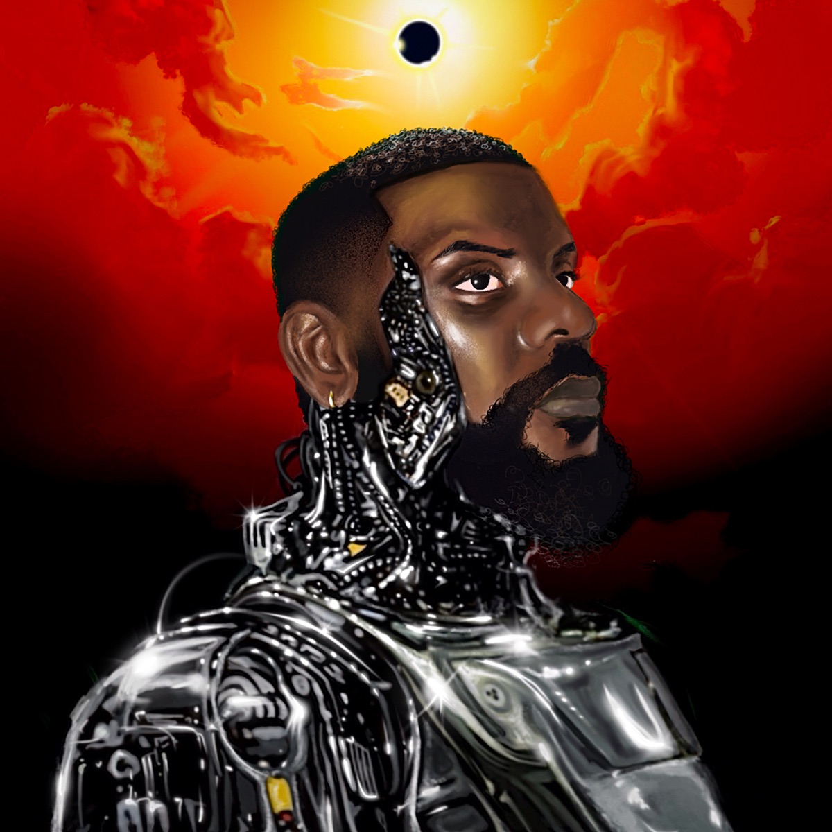 THE MACHINE IS COMING by ODUMODUBLVCK album cover