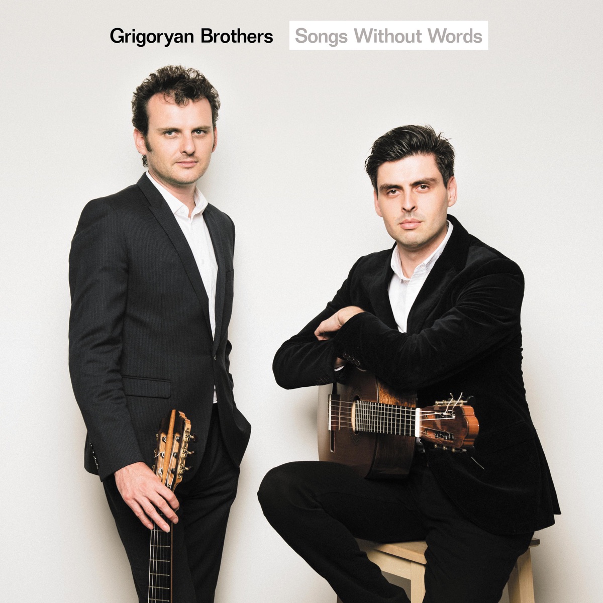 Songs Without Words by Grigoryan Brothers album cover