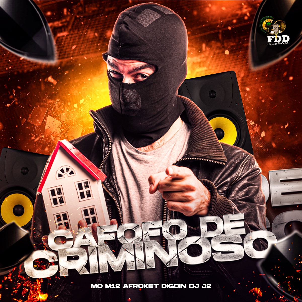 Cafofo de Criminoso - Single by Digdin, Mc M12, AFROKET & DJ J2 album cover