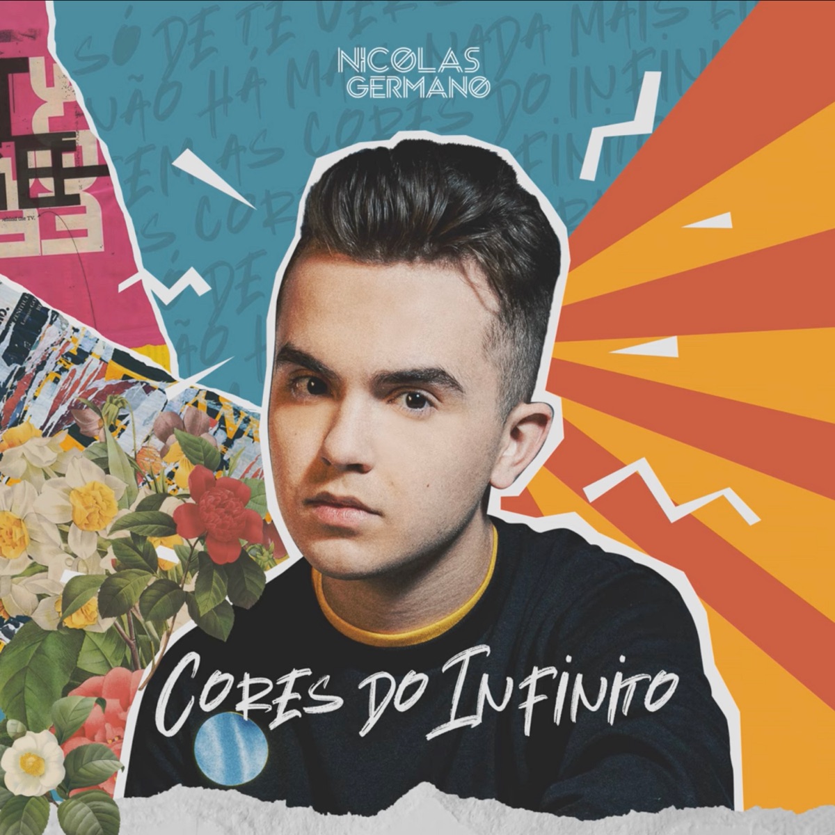 Cores do Infinito - EP by Nicolas Germano album cover