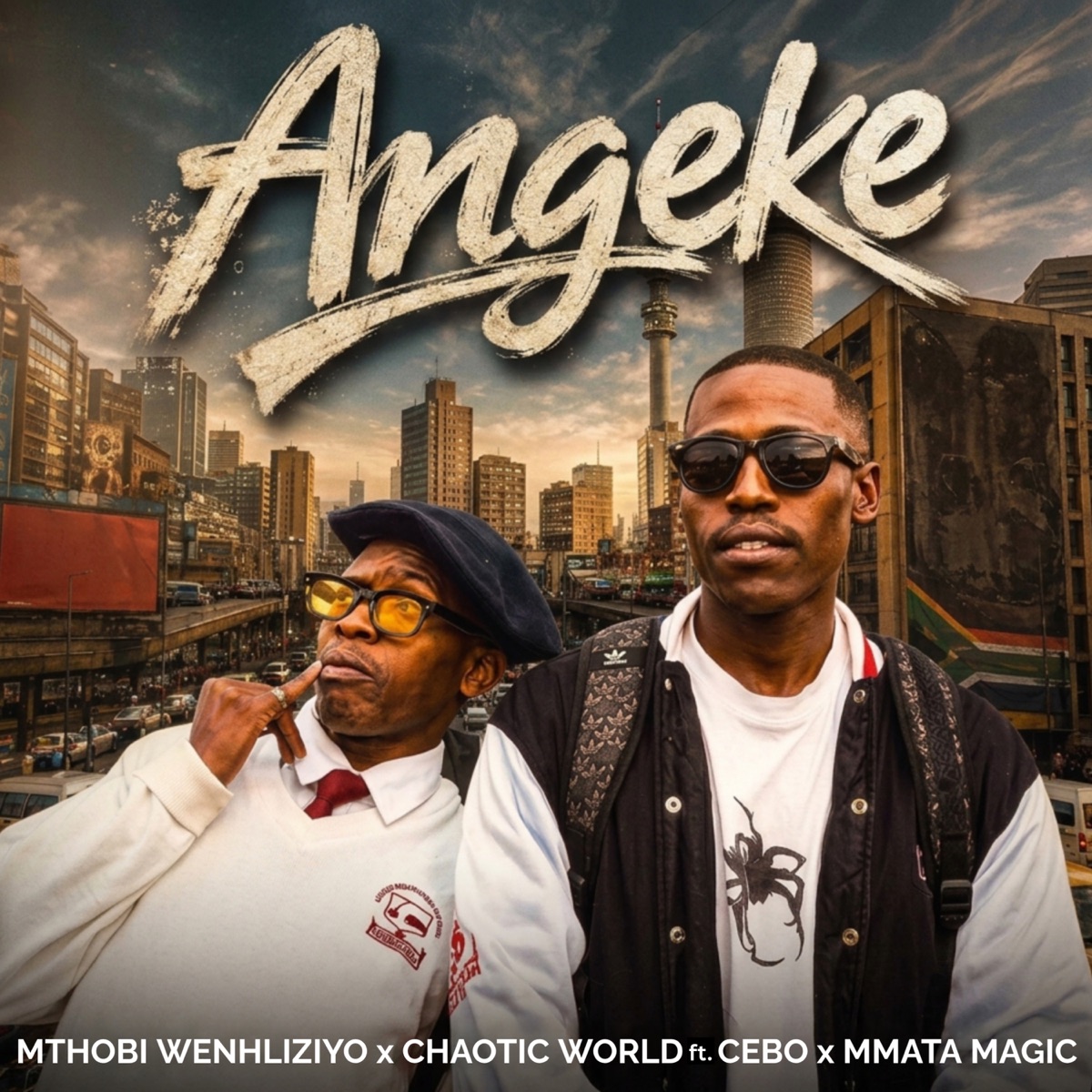 Angeke (feat. Cebo & Mmata Magic) - Single by Mthobi Wenhliziyo & Chaotic World album cover