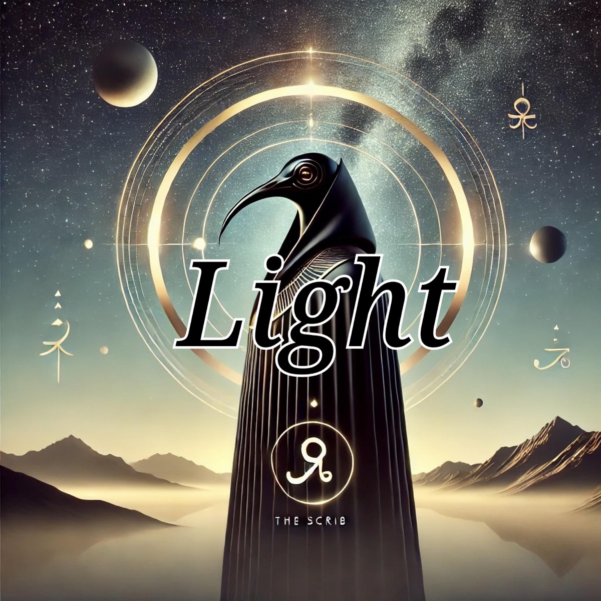 The Scrib - Light - Single by Om Hu album cover