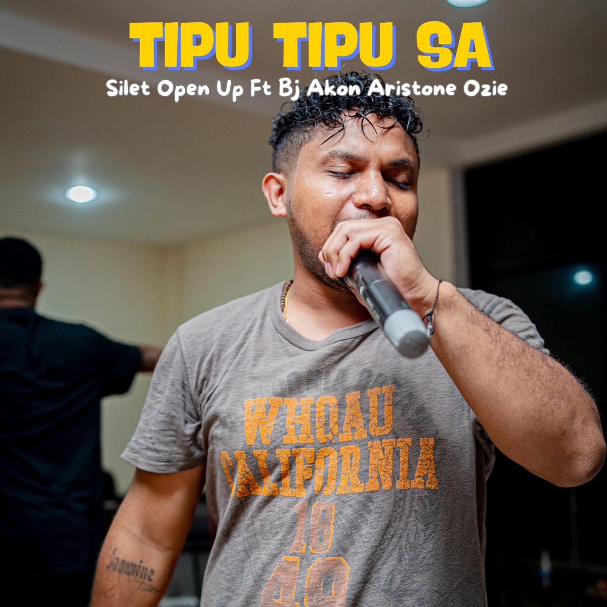 TIPU TIPU SA (feat. BJ Akon & Aristone Ozie) - Single by Silet Open Up album cover