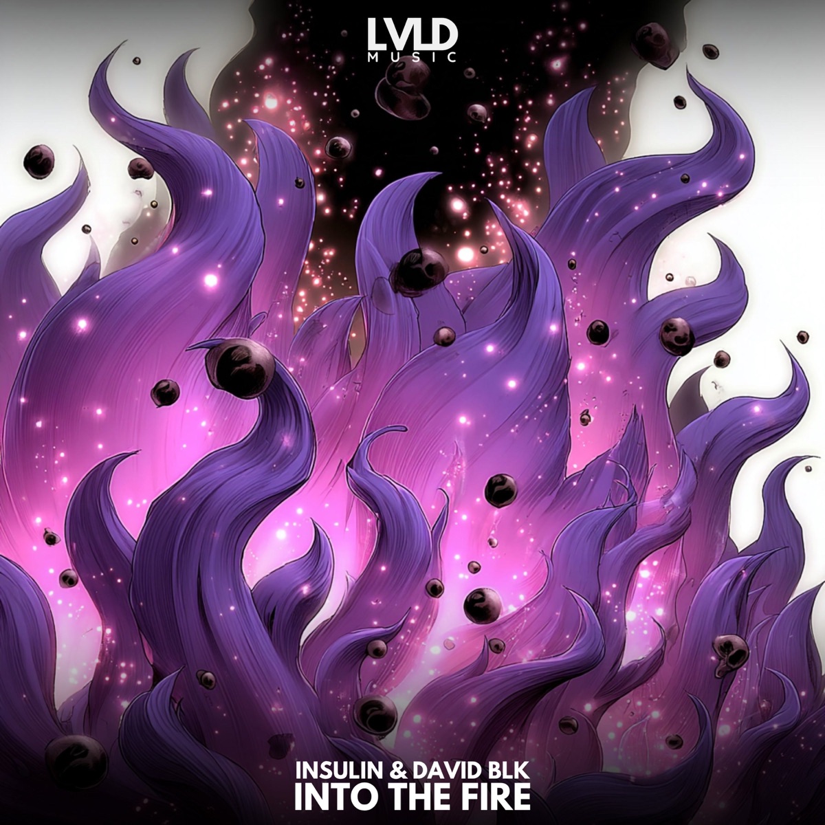 Into The Fire - Single by Insulin & DAVID BLK album cover