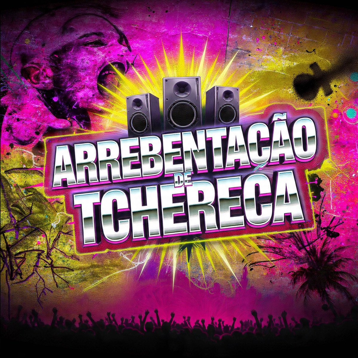 Arrebentação de Tchereca - Single by Complexo do Alemão, Dj Galinha, mc karyna & Mc Thom Da 9 album cover