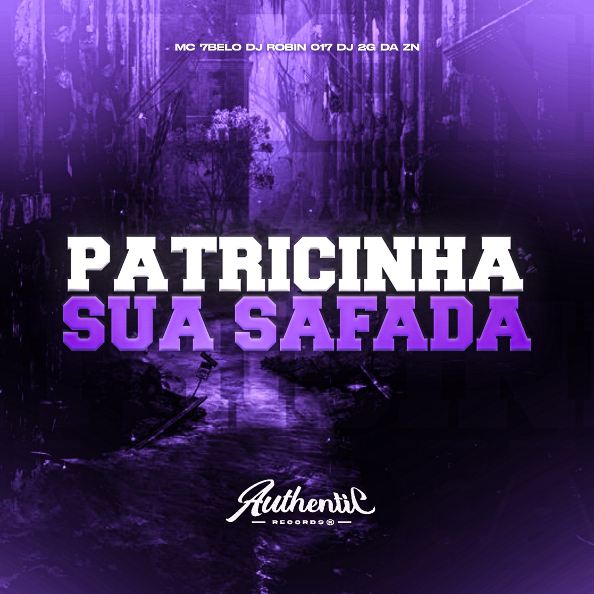 Patricinha Sua Safada (feat. Mc 7Belo) - Single by Dj Robin 017 & DJ 2G da ZN album cover