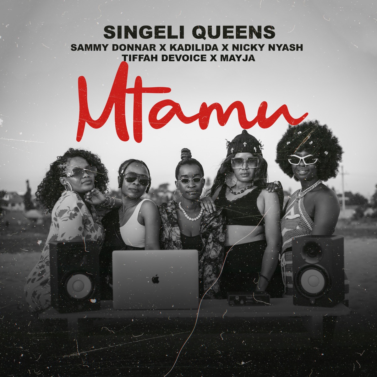 Mtamu (feat. Kadilida, Nicky Nyash, Sammy Donnar, Mayja & Tiffah Devoice) - Single by Singeli Queens album cover