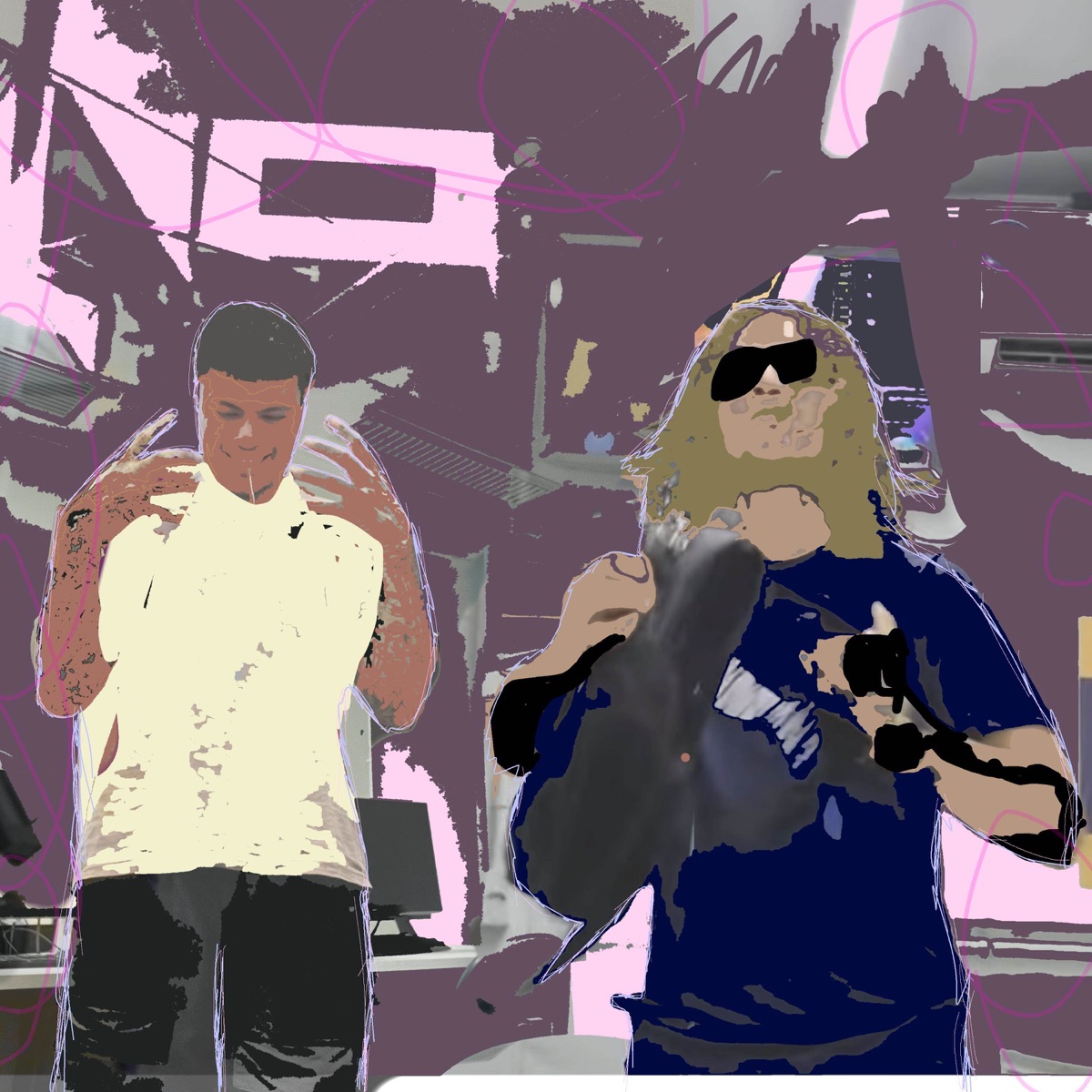 a responsa é nossa (feat. Slidingboy33 & MTrlk) - Single by lilyeef album cover