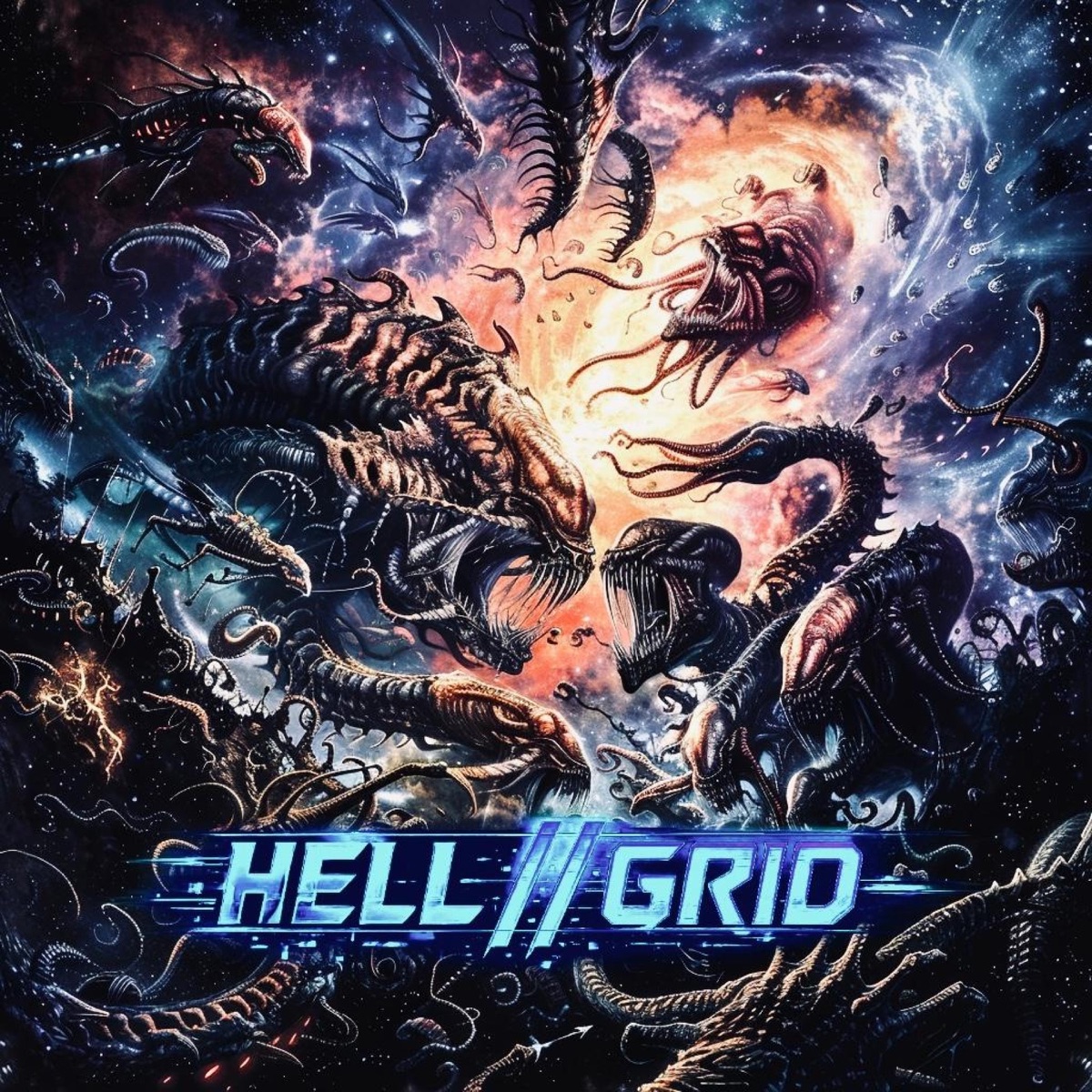 WAR.exe - Single by HELL//GRID album cover