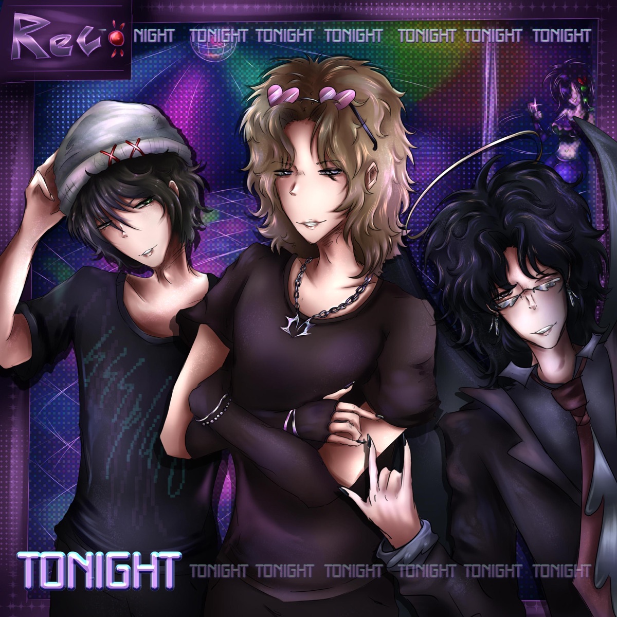 TONIGHT! (feat. Anti-Light) - Single by CR0T0N & 444pluto album cover