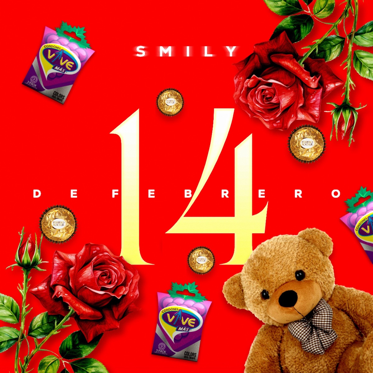 14 de Febrero - Single by Smily album cover