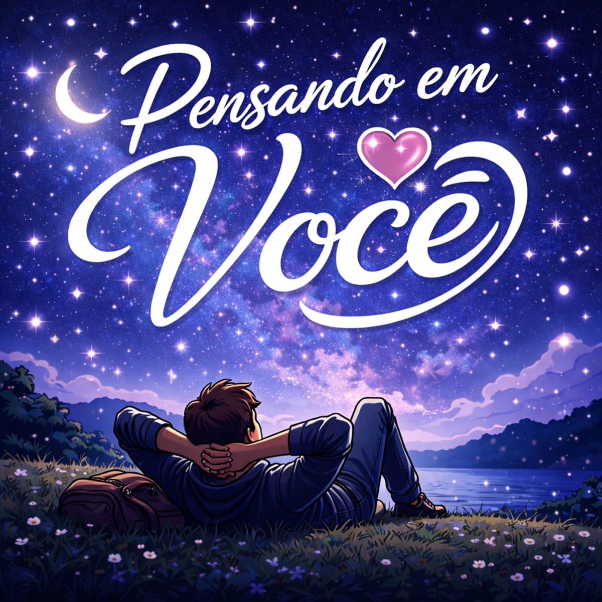 PENSANDO EM VOÇÊ - Single by Dj lk da VB & Gley album cover