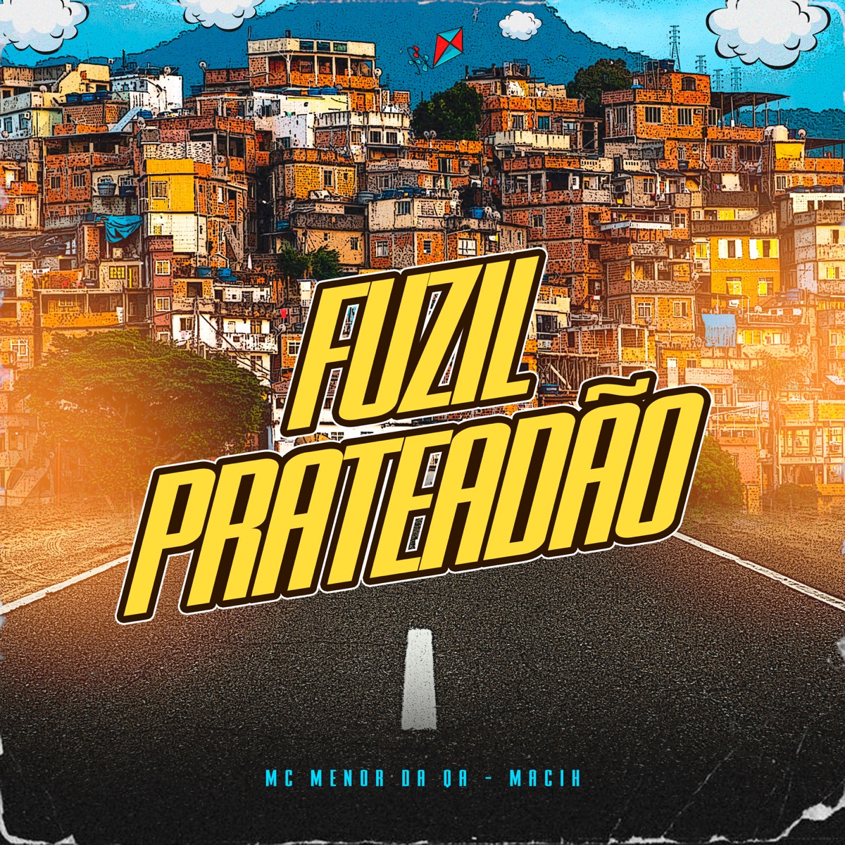Fuzil Prateadão - Single by Mc menor da qa & MACIH album cover