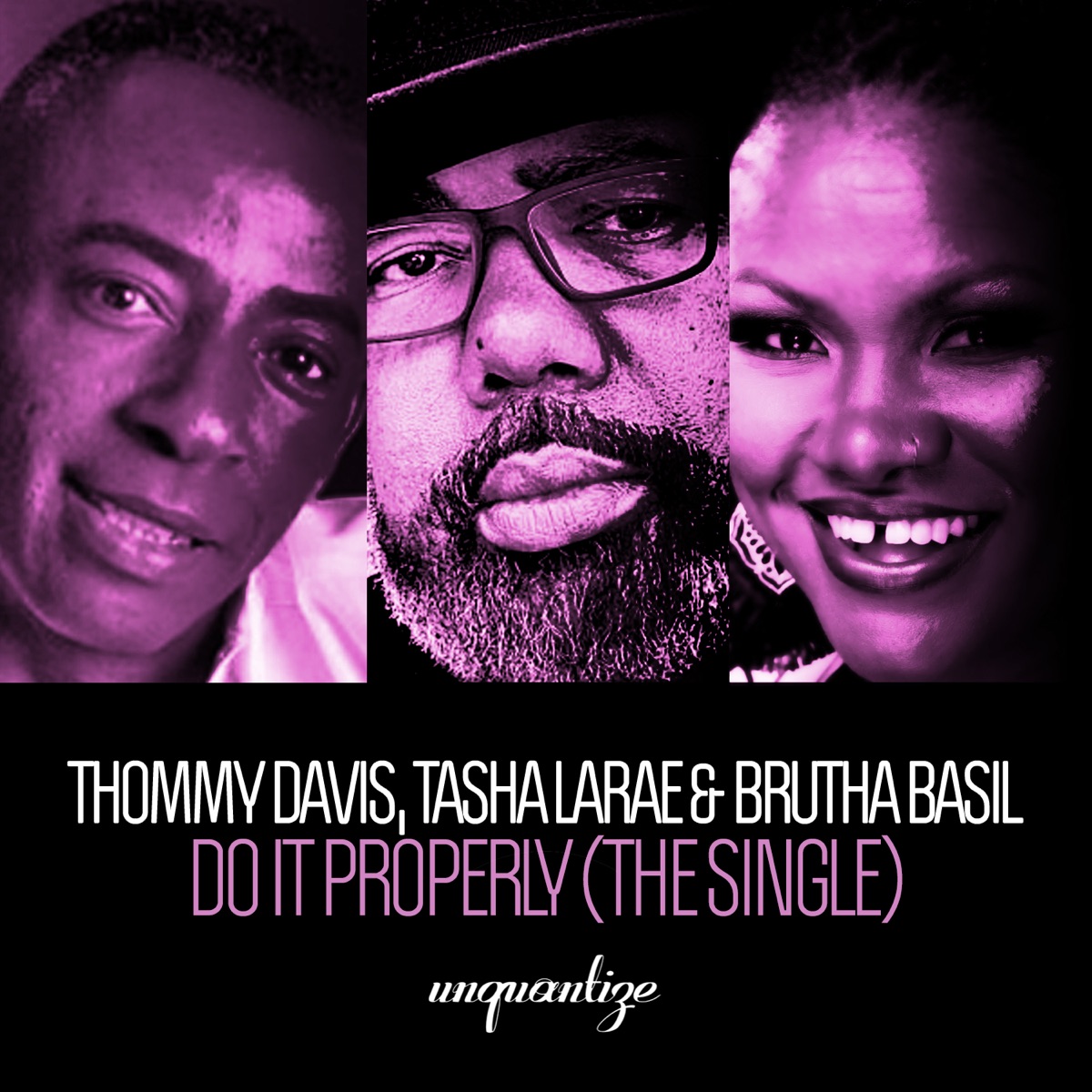 Do It Properly - Single by Thommy Davis, Tasha LaRae & Brutha Basil album cover