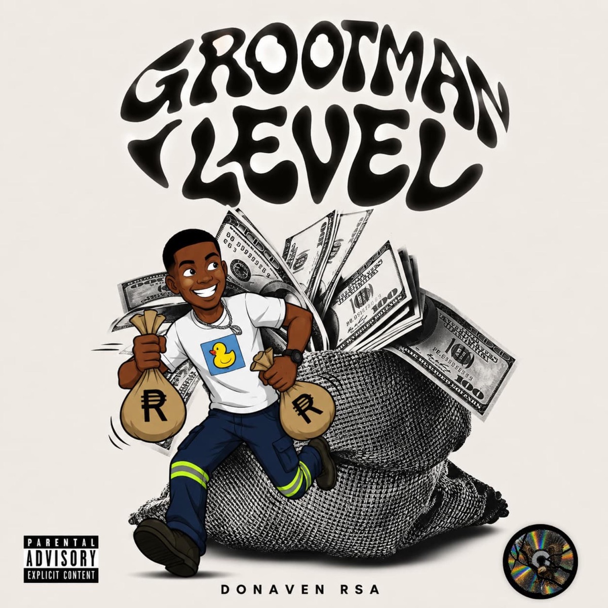 GROOTMAN LEVEL (feat. Slicky) - Single by Donaven Rsa album cover
