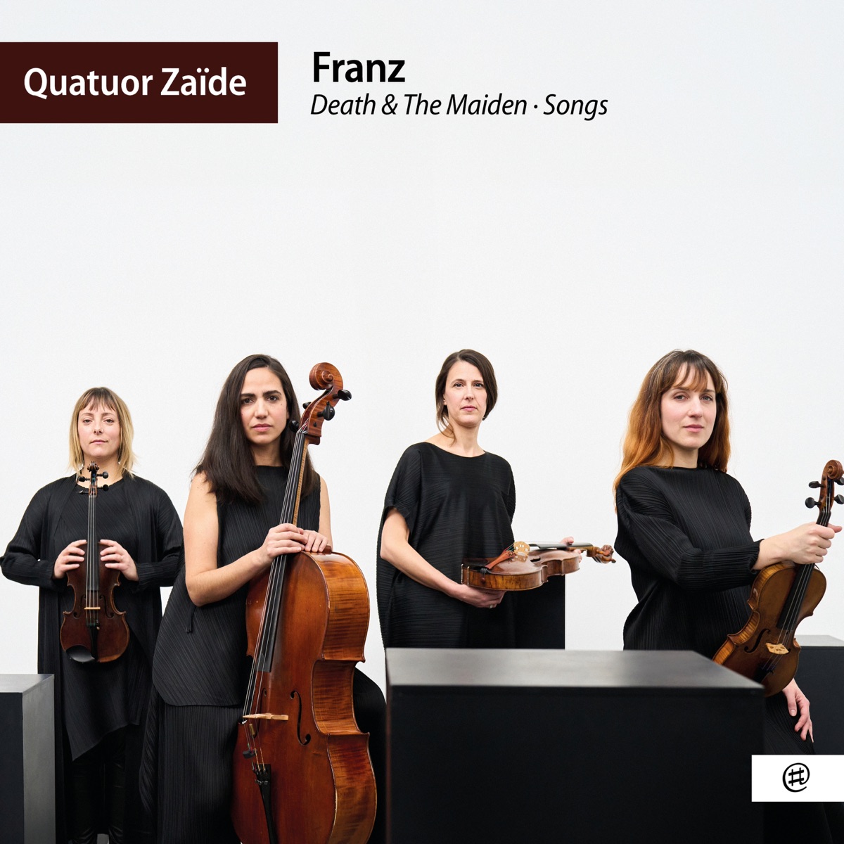 Schubert: Death & The Maiden - Songs by Quatuor Zaïde album cover