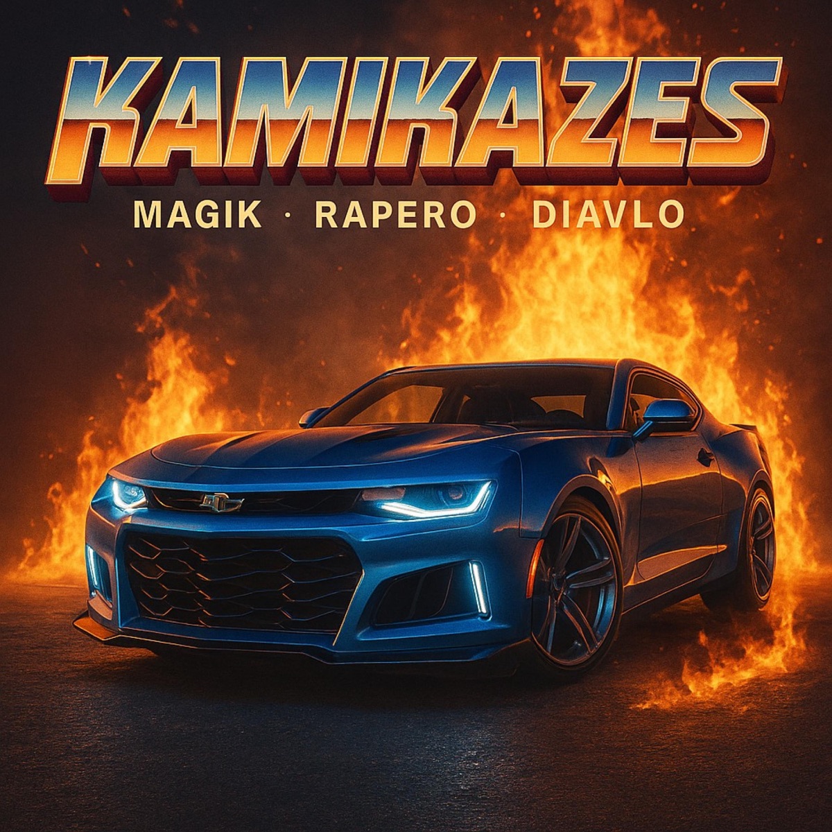 KAMIKAZES (feat. MAGIK & RAPERO) - Single by N.B.A album cover