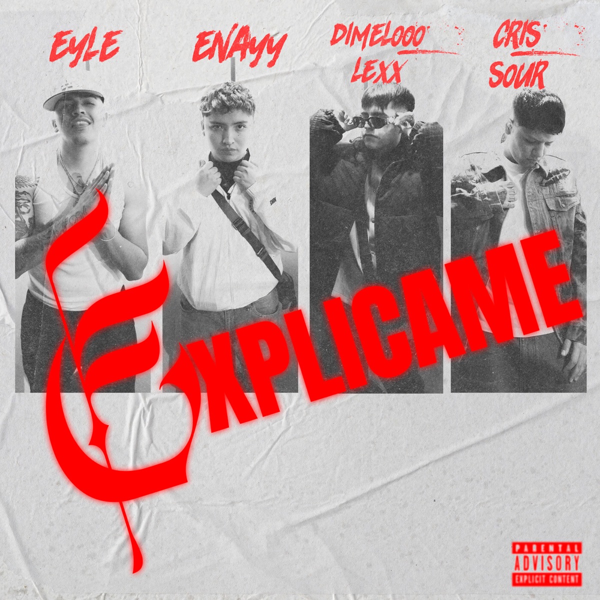 Explicame - Single by Eyle, Cris Sour, DimeloooLexx & Enayy album cover