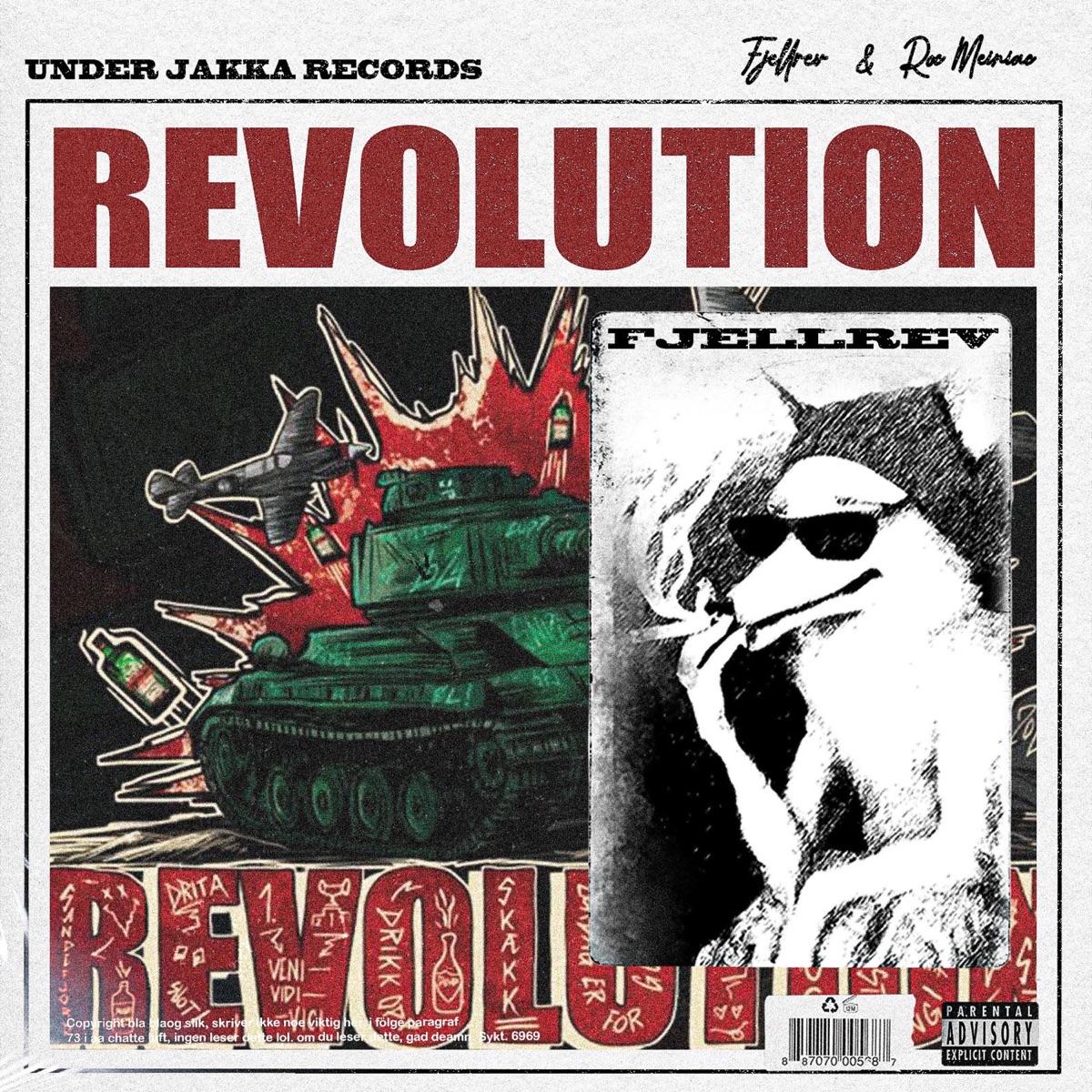 Revolution - Single by Fjellrev & Roc Meiniac album cover