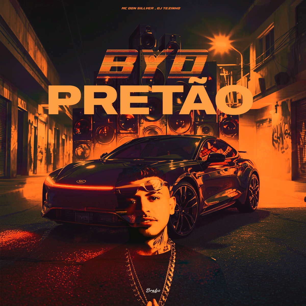 BYD PRETÃO - Single by MC DON SILLVER & DJ Tezinho album cover