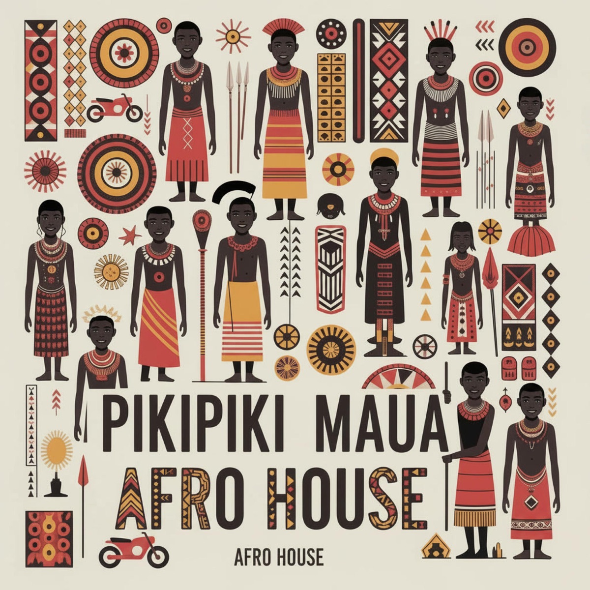 PIKIPIKI MAUA (AFROHOUSE) - Single by KIARI3 album cover