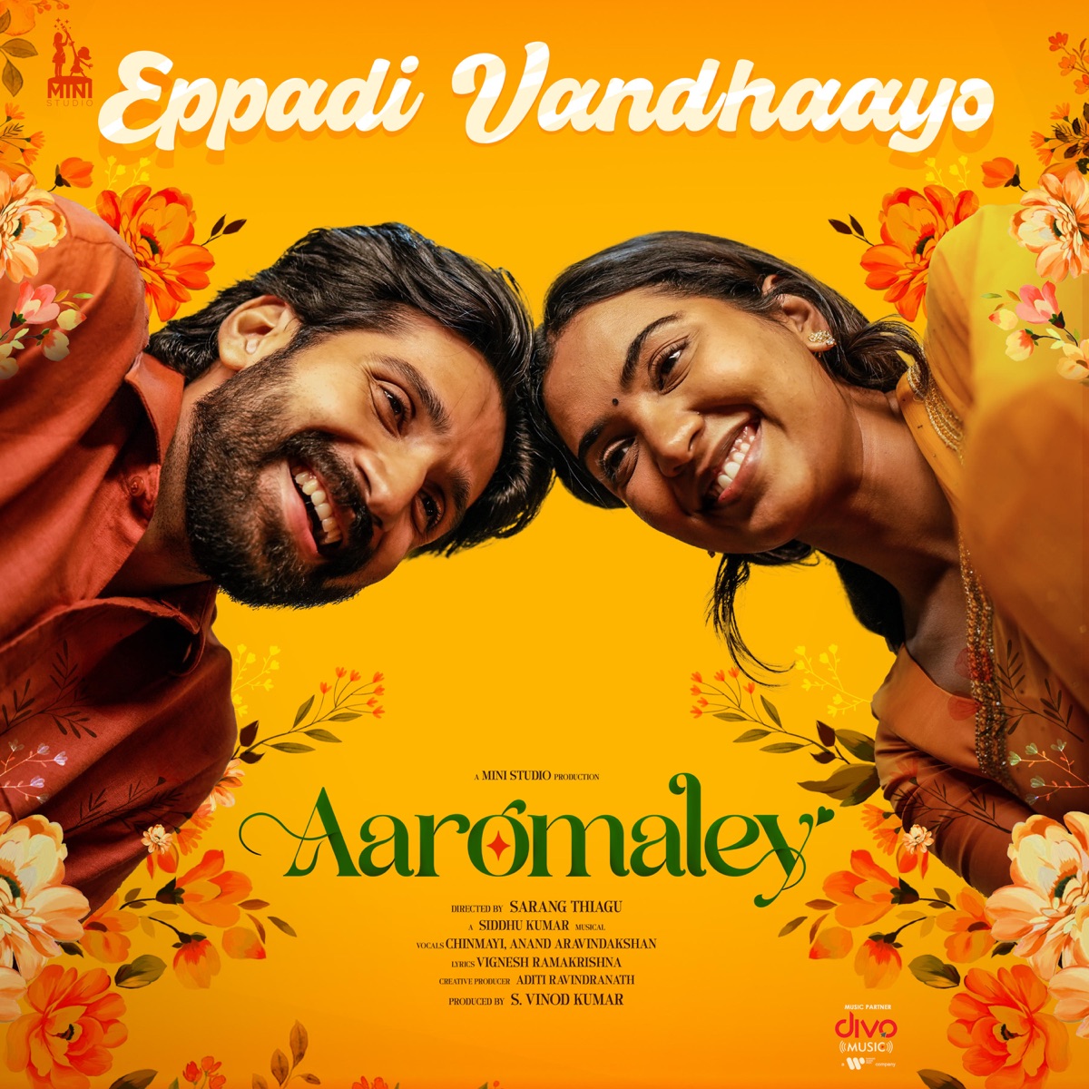 Eppadi Vandhaayo (From "Aaromaley") - Single by Vignesh Ramakrishna, Siddhu Kumar, Chinmayi Sripada & Anand Aravindakshan album cover