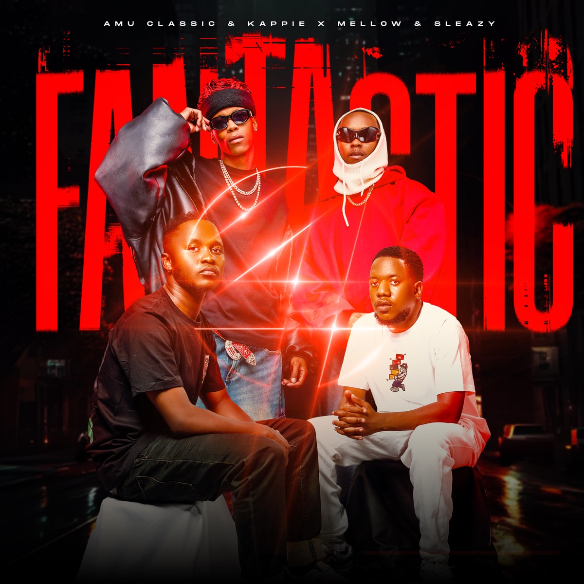 Fantastic 4 by Amu Classic, Kappie & Mellow & Sleazy album cover