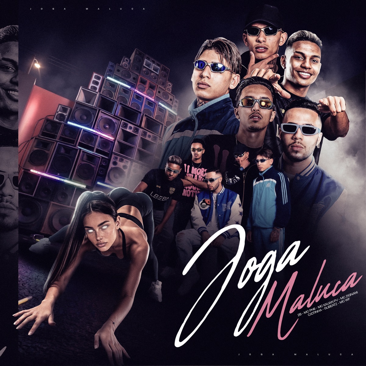 Joga Maluca (feat. Cjtinha & Mc WF) - Single by MC PHR, MC Zignani & MC KAUAN PV album cover