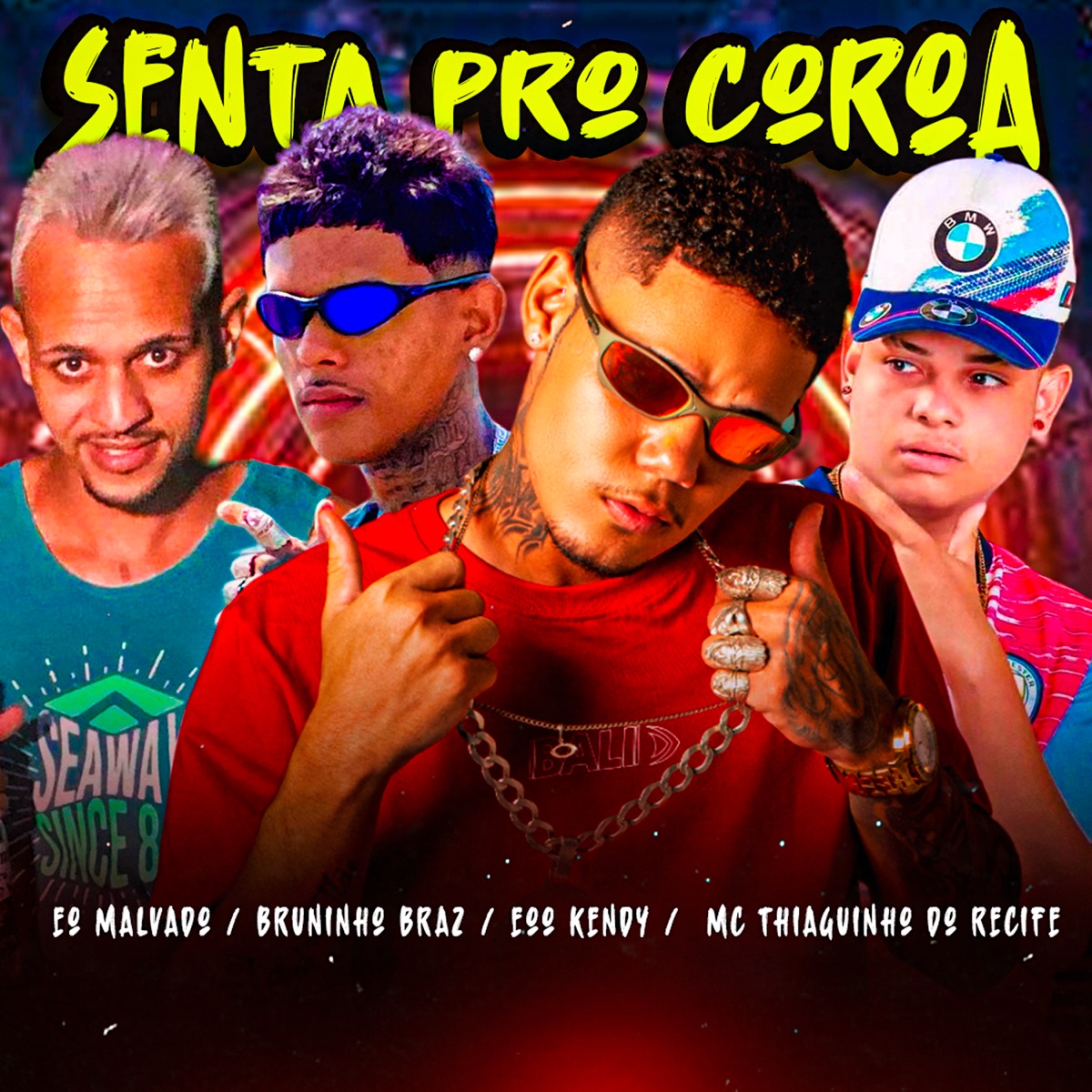 Senta pro Coroa (feat. eo malvado) - Single by EOO KENDY, Bruninho Braz & Mc Thiaguinho do Recife album cover