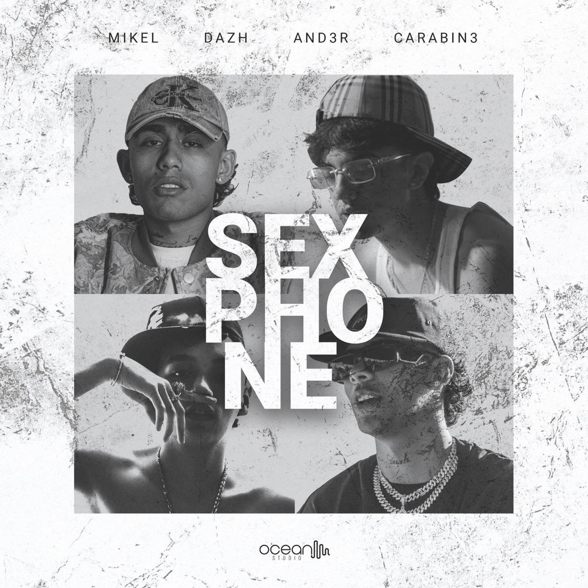 SEXPHONE (feat. bigStereo & Dazh) - Single by MIKEL 2030, CARABIN3 & AND3R album cover