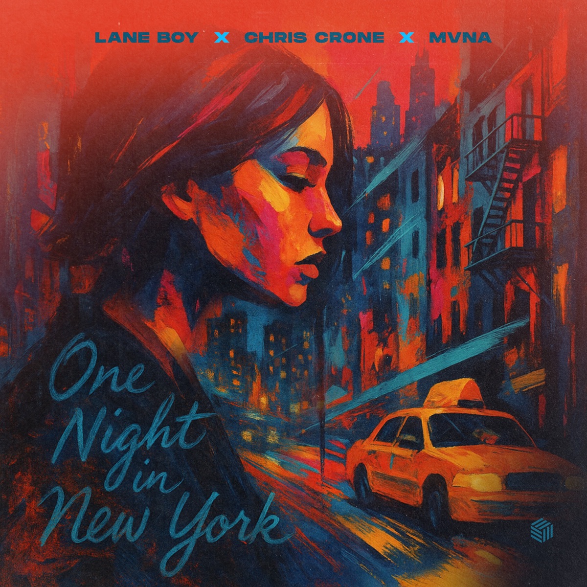 One Night in New York - Single by Lane Boy, Chris Crone & MVNA album cover