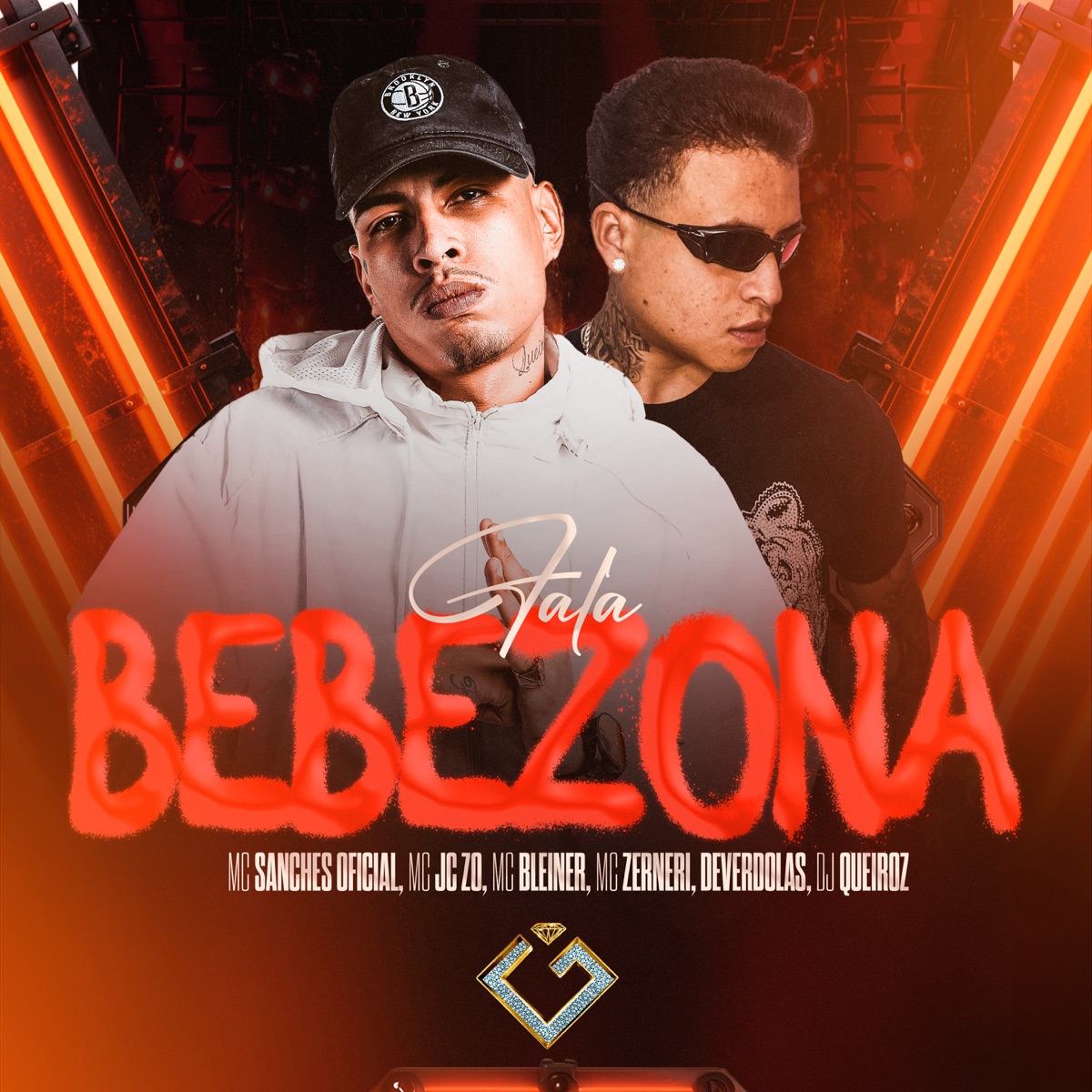 Fala Bebezona (feat. MC Bleiner & MC JC ZO) - Single by Mc Sanches Oficial, MC Zerneri, DEVERDOLAS & Dj Queiroz album cover