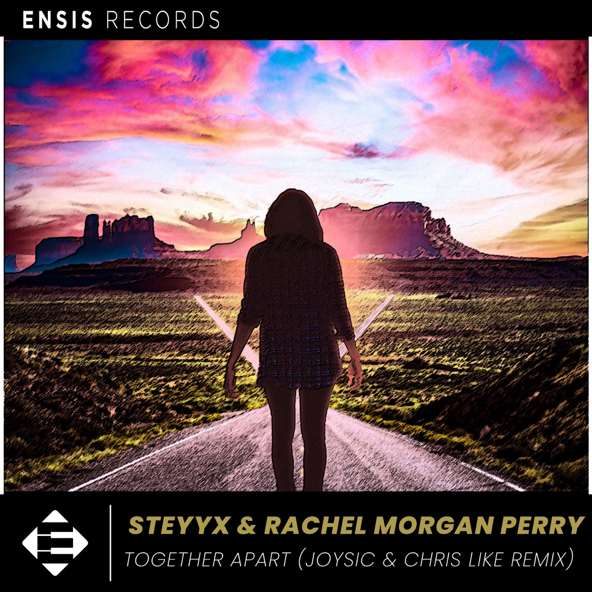 Together Apart (Joysic & Chris Like Remix) - Single by Steyyx, Rachel Morgan Perry, Joysic & Chris Like album cover