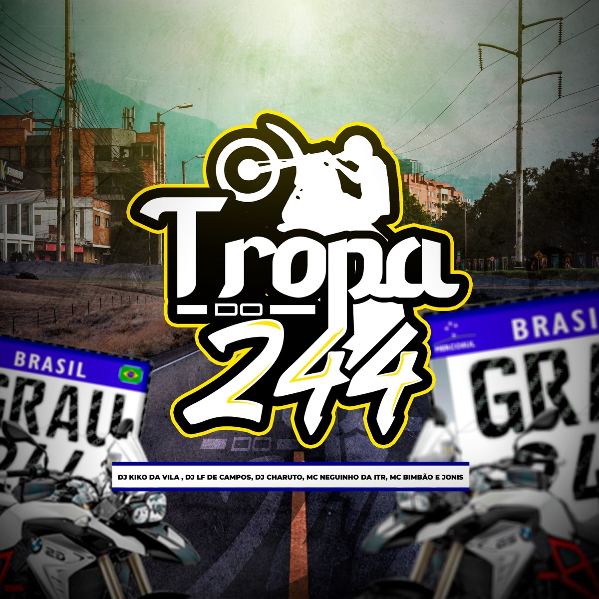Tropa do 244 - Single by MC Bimbão, Mc Neguinho do ITR, Dj Kiko Da Vila, DJ LF DE CAMPOS & DJ Charuto album cover