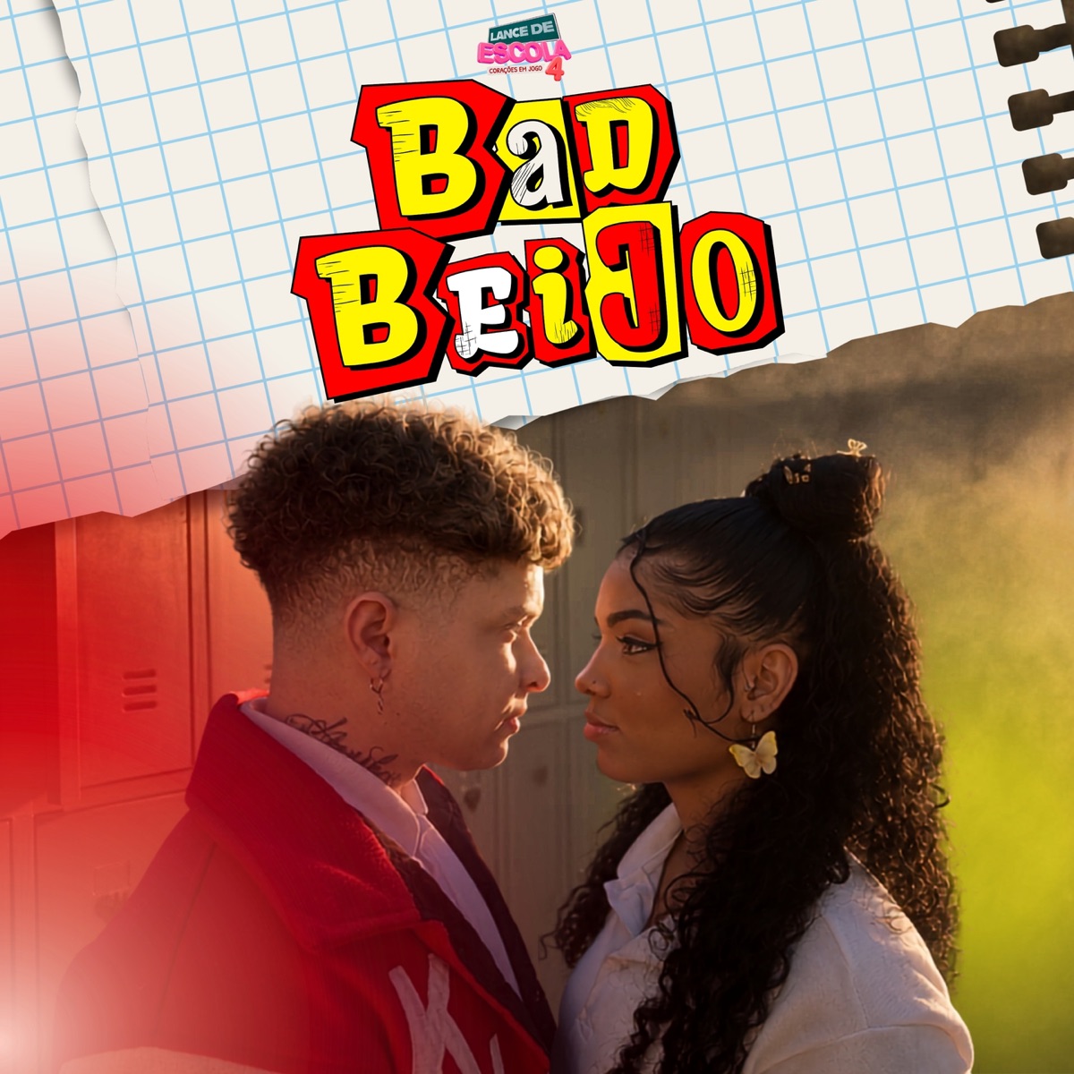 Bad Beijo (Lance de Escola 4: Corações em Jogo) - Single by Kysha e Mine, Evy & Stefan Baby album cover