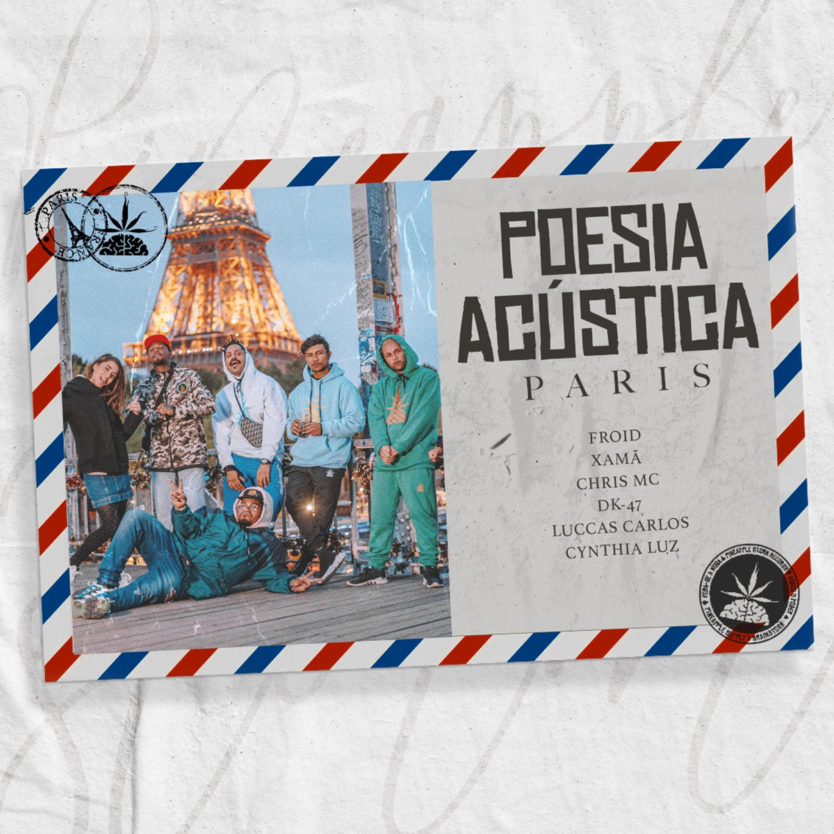 Poesia Acústica: Paris - Single by Froid, Xamã, Dk 47, Chris MC, Cynthia Luz & Luccas Carlos album cover